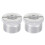 2St Microfoon Schroef Adapter Met Antislip 7