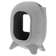 4Draagbare Donkergrijze Siliconen Beschermhoes Voor Draadloze Speaker