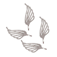 4St Rhinestone Haarclip Voor Vrouwen