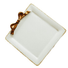 1X Witte Resin Sieraden Tray Desktop En Fotostyling