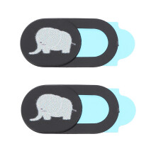 2St Webcam Cover Slider Met Pinguïn Ontwerp Voor Laptop En St Privacy