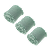 3Rol Handgemaakte Fringe Ribbon Voor Cadeau En Festivaldecoratie