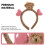 3St Liefdevol Haaraccessoire Beer Oren Hoofdband Voor Feest 6