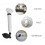 1Set Witte ABS Closet Ontstopper Badkamer Riool 5