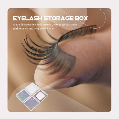 2St Wimperdoos Met Tray En Versiering Lichtgewicht 2