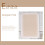 2St Multifunctionele Flaw Cover Patch Waterdicht Beige 8