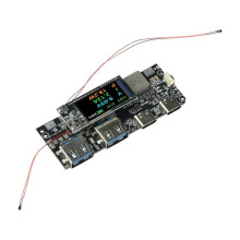 22.5W PD Fast Charging Module TFT Color Display Power Bank Main Board DIY Mobile Power Circuit Board Lithium Iron