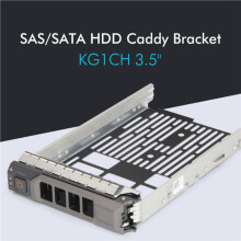 2pcs 3.5 Inch SAS Hard Disk Tray Caddy for PowerEdge R730 R630 T640 T630 T340 T440 0KG1CH Adapter 09W8C4