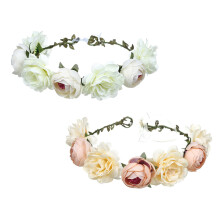 2St Hoofdband Met Stof Handwerk Bruidsmeisje Haarversiering