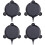 4 Lavasteen Zuurstofsteen Zuignap Bubbel Diffuser 1