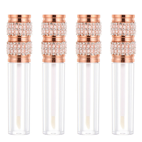 4 Stuks Parel Lipgloss Buizen Flessen Container
