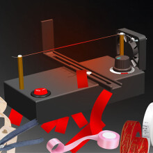 (DRQG50-B (with fan) European regulations) Ribbon Cutter Tool for DIY Craft & Rope Cutting
