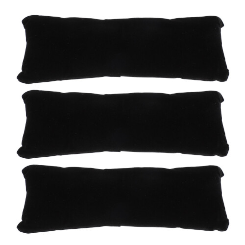 3St Zwarte Sieradenkussens Voor En Bangle