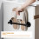 1Perforation Free Wall Rack, Compact En Robuust Aluminium Organizer 3