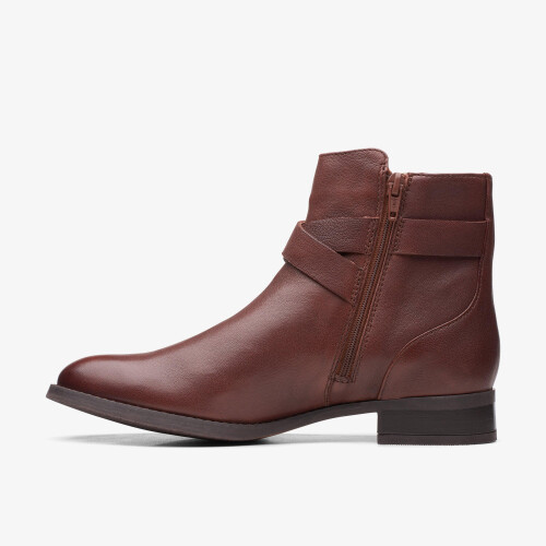 Clarks Bottine Cuir Clarks Hamble Buckle - Marron 1