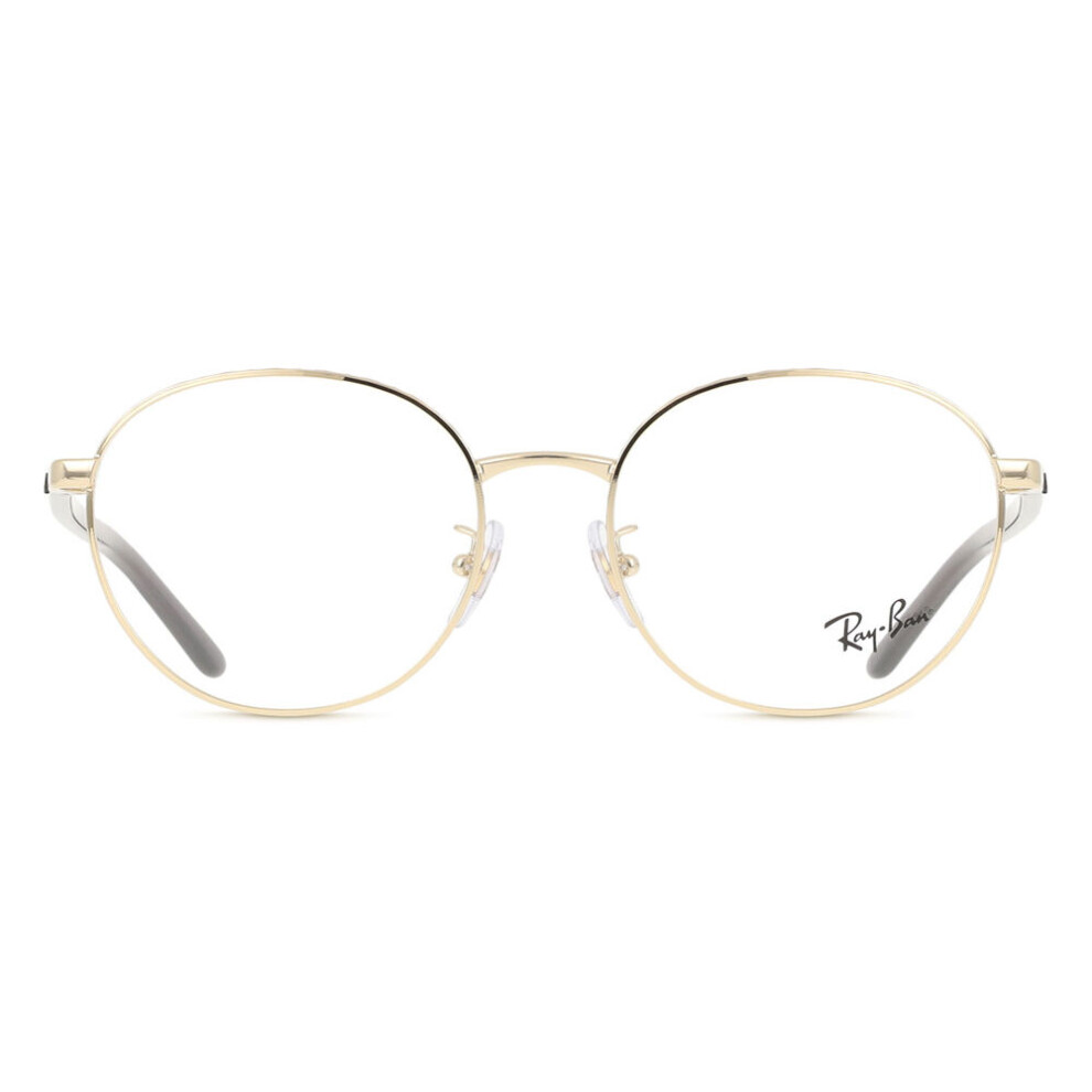 Ray-Ban Eyeglasses Rb6538d Optics - Pale Gold Frame Clear Lenses Polarized 53-18, RX6538D - Image 4