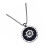 1St Stijlvolle Zwarte Titanium Ketting Sieraad 1