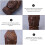 3St Boeddha Sakyamuni Bruin Decoratief 6