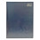 2027 A4 Diary Hardback Day a Page Split Sat/Sun 3188 - Navy 1