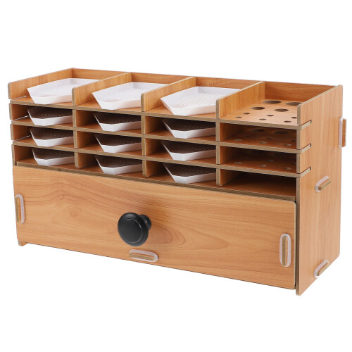 1Set Multikleurige Diamond Storage Box Met Siliconen En Plastic Vakken