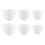 6St Multifunctionele Siliconen Gezichtskommen Voor Maskers Wit 7