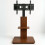 2 Tier Adjustable TV Floor Stand with 2 Shelves 1