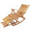 Bamboo Indoor Outdoor Foldable Rocking Chair 1