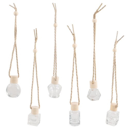 6St Auto Aromatherapie Hangers Hout Set