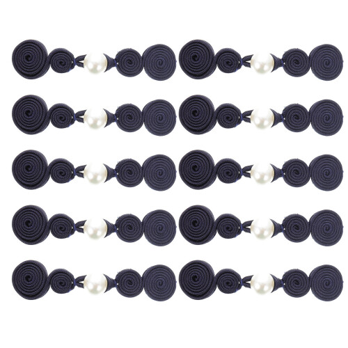 10Paren Nylon Cheongsam Sluitingen Voor Modeaccessoires