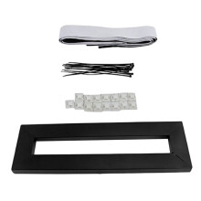 1Set Gitaar Effect Procesbord Met Nylon ABS Mix Kleuren