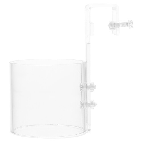 1St Visvoederhouder Transparant Aquarium Voeden