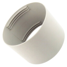 Wit ABS Air Conditioner Hose Coupler Voor Afvoerslang