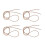 4St Gouden Veters Dames Duurzaam Mode Accessoire 1
