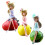 3St Decoratieve Fruit Spaarpot Voor Op 1
