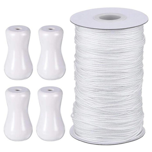 1Set Witte Gordijn Tieback Polyester Huis Decoratie