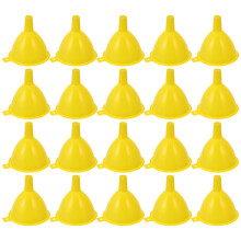 25St Multi-Inzetbare Plastic Keukentrechter Voor Gele Mini