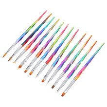12St Nagelkunst Borstels Handvat Voor Manicure Tools