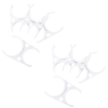 10St Witte Plastic Clips Voor Thuis, Duurzame Fixatie