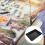 1St ABS Zwarte Versvleesbak Met Antislip Voor Supermarkt 9