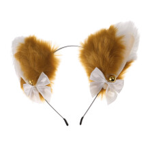 1Koffie Kattenoor Haarband Fluffy En Comfortabel Voor