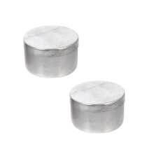 2St Aluminium Weegpotten Praktisch & Duurzaam