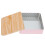1St Box Duurzame Roze Tin Snacks Opslag Container 1