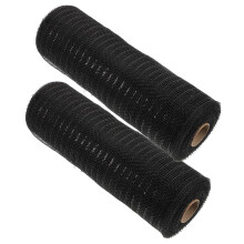 2St Metallic Poly Mesh Voor Kransen En Feestversiering