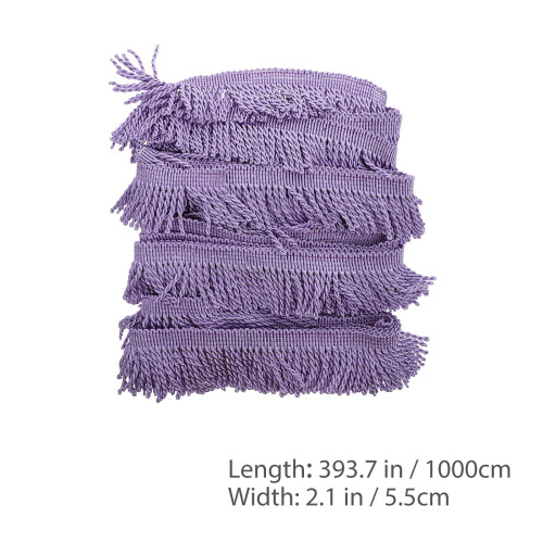 1Roll Paarse Gordijnkwastjes, Polyester DIY Sierafwerking 1