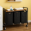 Industrial 3 Compartment Laundry Basket With Removeable Bags 2