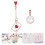 1Paar Duurzame Dangle Oorbellen Met Creatieve En Kaarten 7