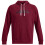 Under Armour (M, Red) Under Armour Mens Rival Raglan Drawstring Hoodie 1