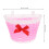 2Sets Decoratieve Roze Kinderfietsmand En Handvatbeschermers 2