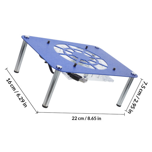 1Set Router Koelventilator USB Met Radiator Ventilator Metaal 1