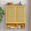 Bamboo Bathroom Wall-Mounted Storage Cabinet Organiser 4